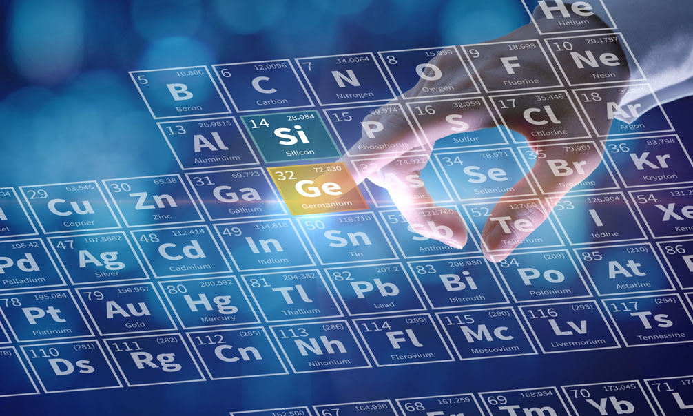 GeSi — Germanium on Silicon periodic table